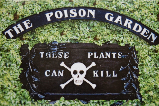 Alnwick, the poison garden